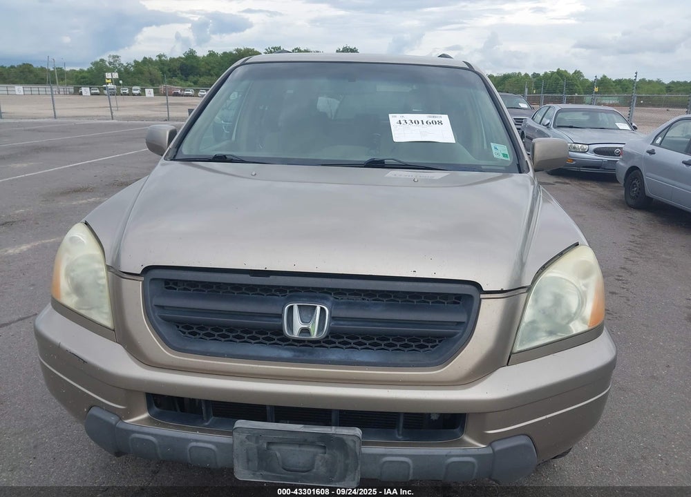 2003 HONDA PILOT EX VIN: 2HKYF18493H602580