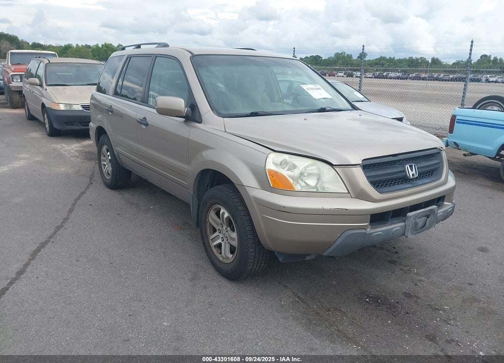 2003 HONDA PILOT EX VIN: 2HKYF18493H602580