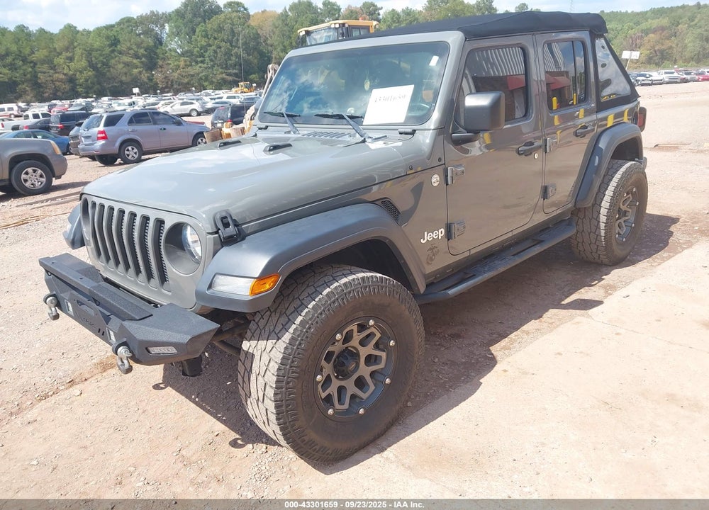 2019 JEEP WRANGLER UNLIMITED SPORT S 4X4 VIN: 1C4HJXDG7KW545967