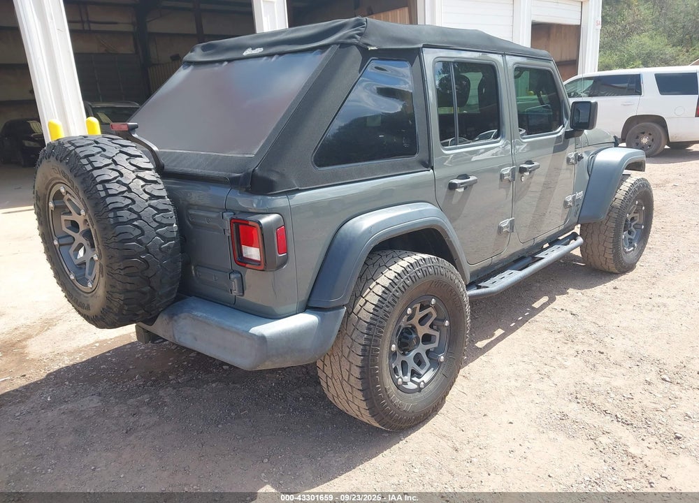 2019 JEEP WRANGLER UNLIMITED SPORT S 4X4 VIN: 1C4HJXDG7KW545967