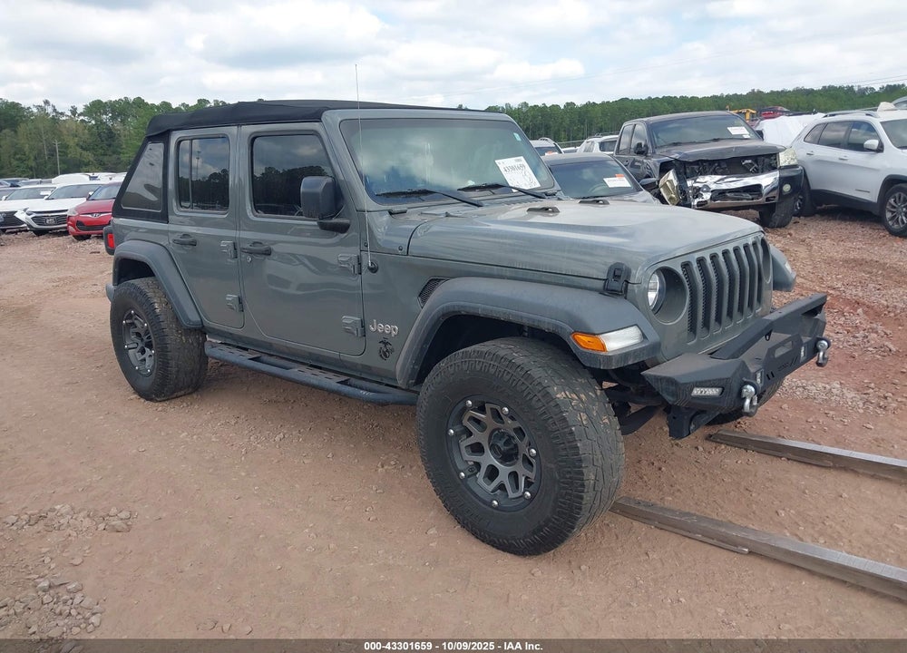 2019 JEEP WRANGLER UNLIMITED SPORT S 4X4 VIN: 1C4HJXDG7KW545967