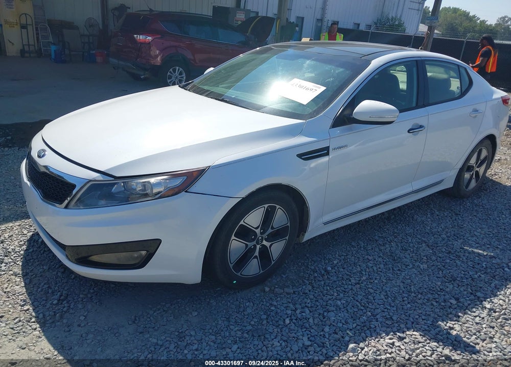 2013 KIA OPTIMA HYBRID EX VIN: KNAGM4AD2D5048052