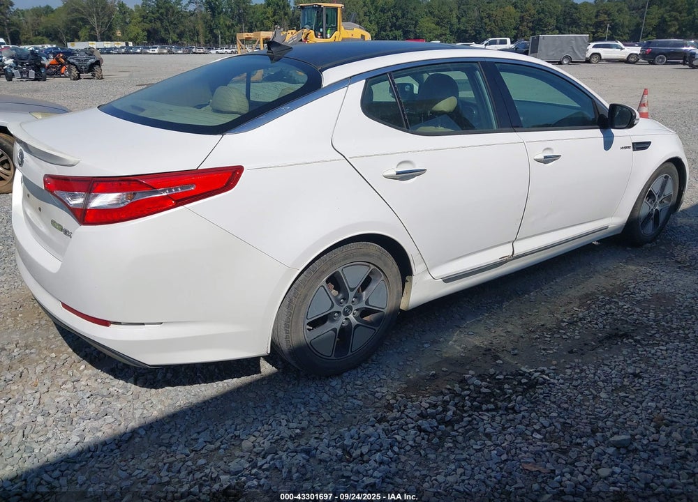 2013 KIA OPTIMA HYBRID EX VIN: KNAGM4AD2D5048052
