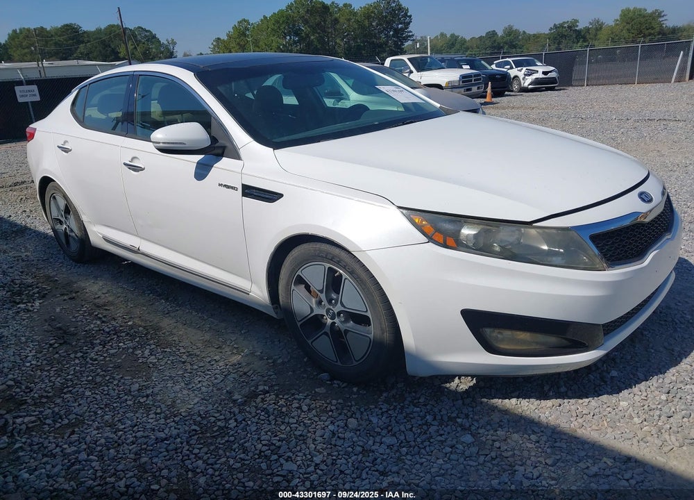 2013 KIA OPTIMA HYBRID EX VIN: KNAGM4AD2D5048052