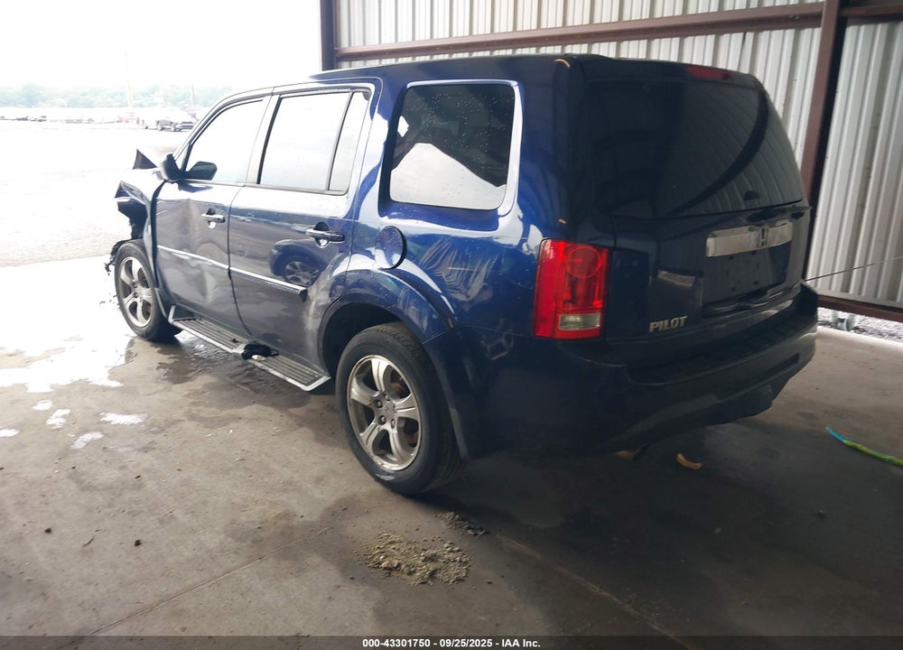 2013 HONDA PILOT VIN: 5FNYF4H75DB081739