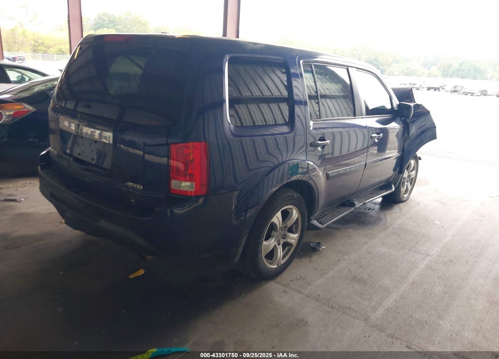 2013 HONDA PILOT VIN: 5FNYF4H75DB081739