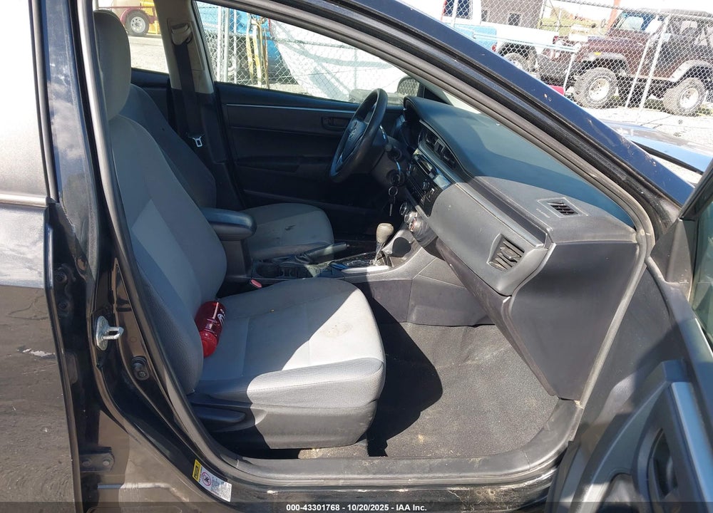 2014 TOYOTA COROLLA L VIN: 2T1BURHE7EC182505