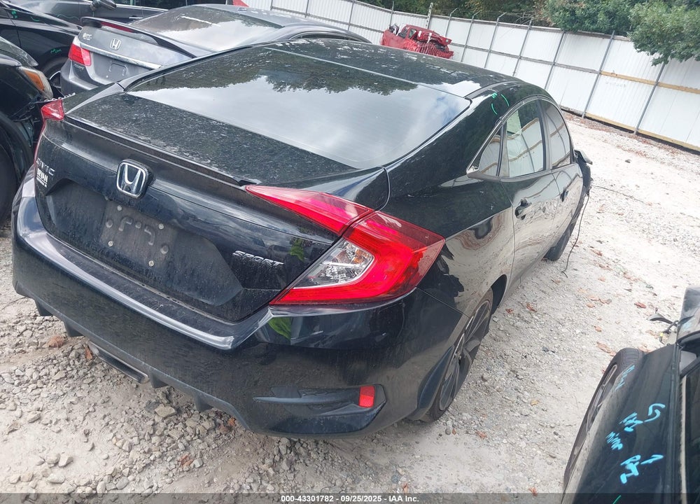 2019 HONDA CIVIC VIN: 19XFC2F82KE030153