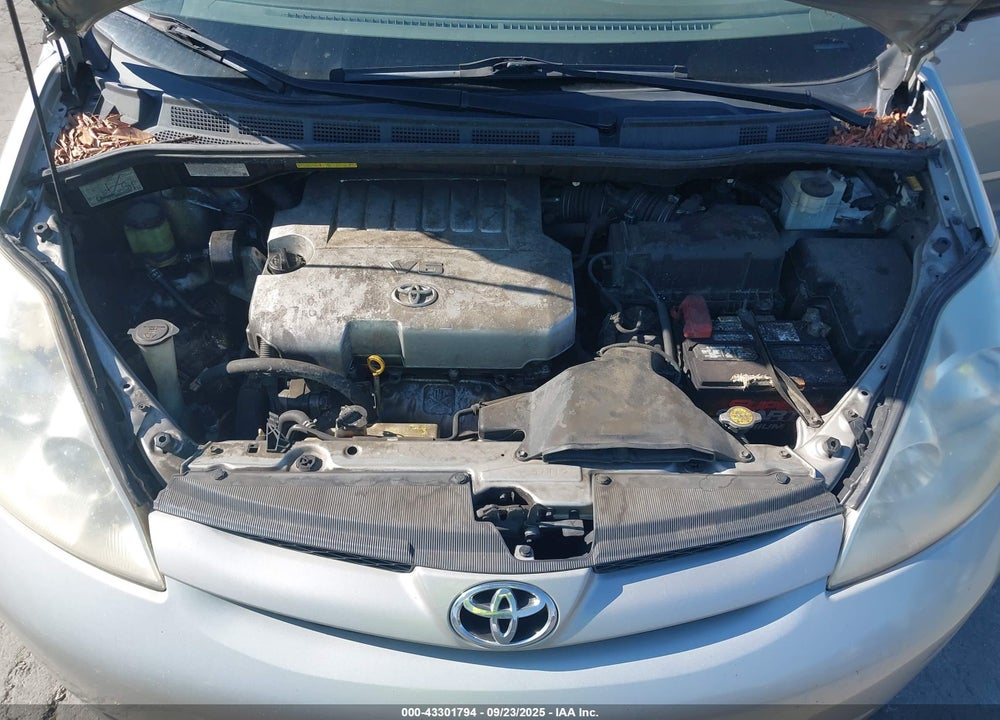 2008 TOYOTA SIENNA LE VIN: 5TDZK23C58S165912