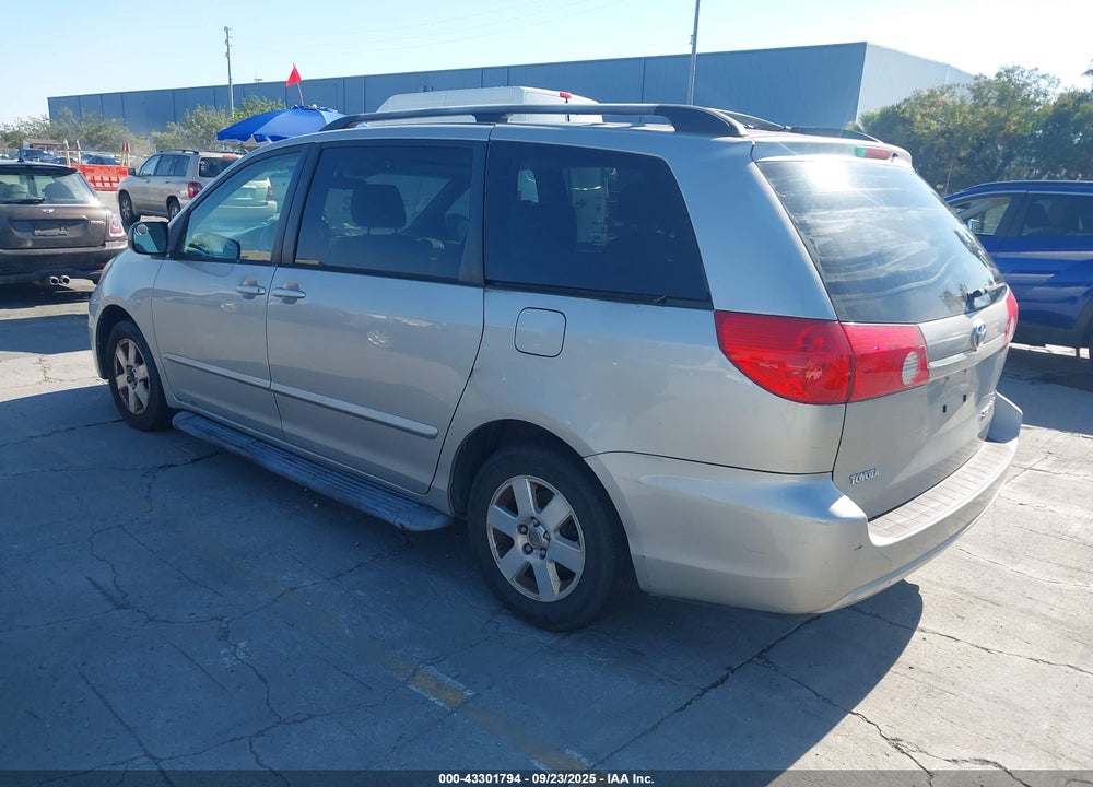 2008 TOYOTA SIENNA LE VIN: 5TDZK23C58S165912