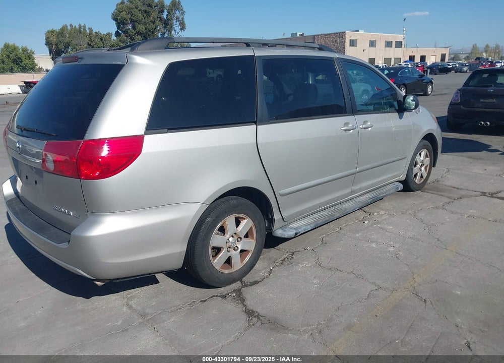 2008 TOYOTA SIENNA LE VIN: 5TDZK23C58S165912