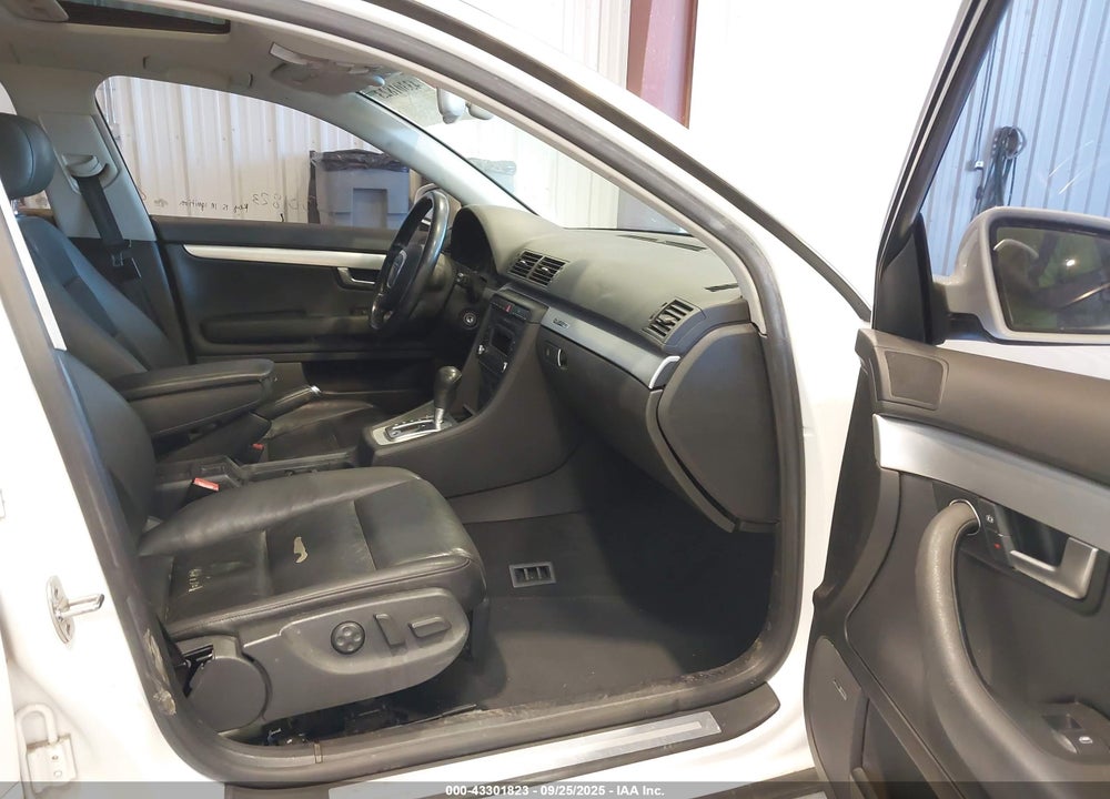2007 AUDI A4 2.0T VIN: WAUDF78E77A140203