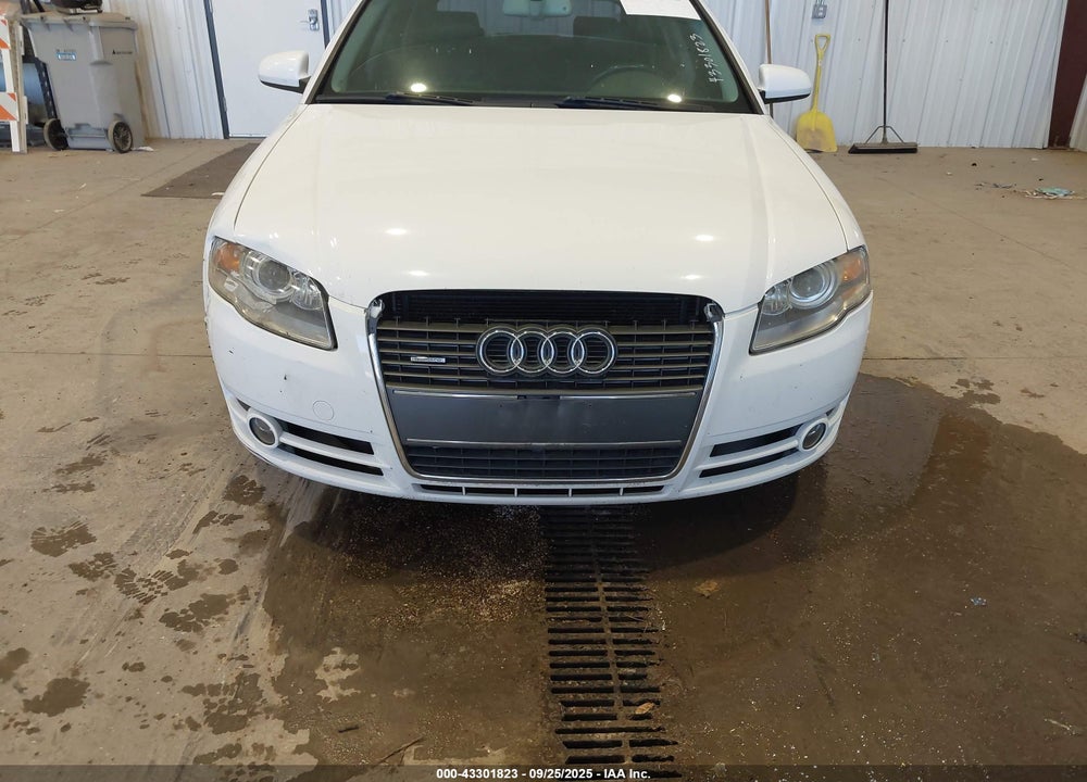 2007 AUDI A4 2.0T VIN: WAUDF78E77A140203