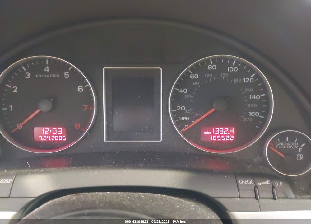 2007 AUDI A4 2.0T VIN: WAUDF78E77A140203