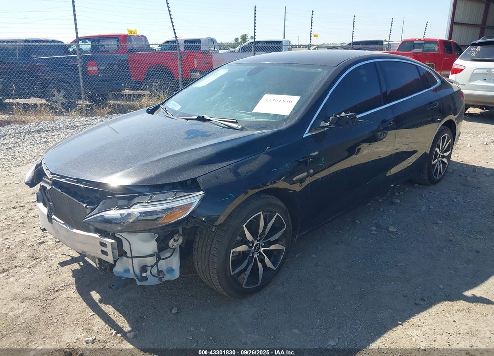 2020 CHEVROLET MALIBU FWD RS VIN: 1G1ZG5STXLF156273
