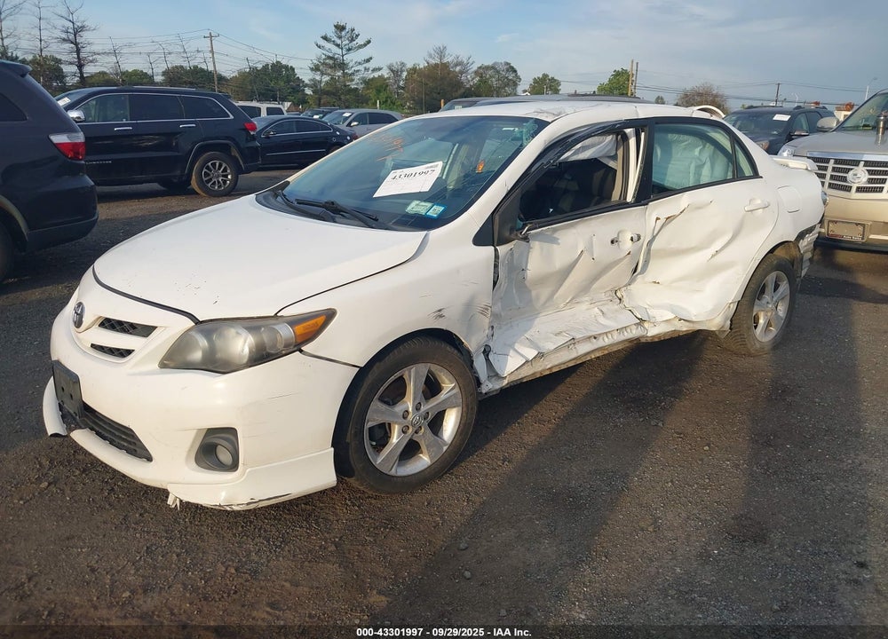 2011 TOYOTA COROLLA S VIN: 2T1BU4EE4BC684732