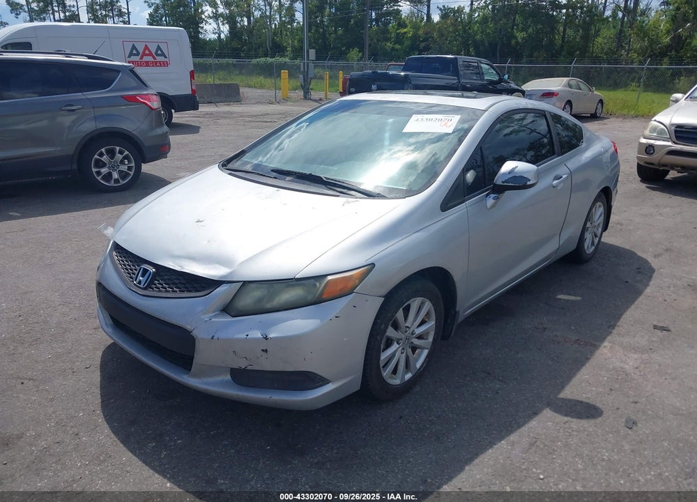 2012 HONDA CIVIC VIN: 2HGFG3B17CH500932