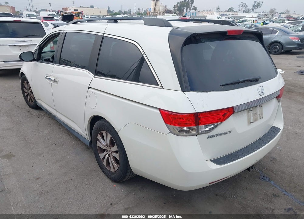 2016 HONDA ODYSSEY EX-L VIN: 5FNRL5H61GB127808