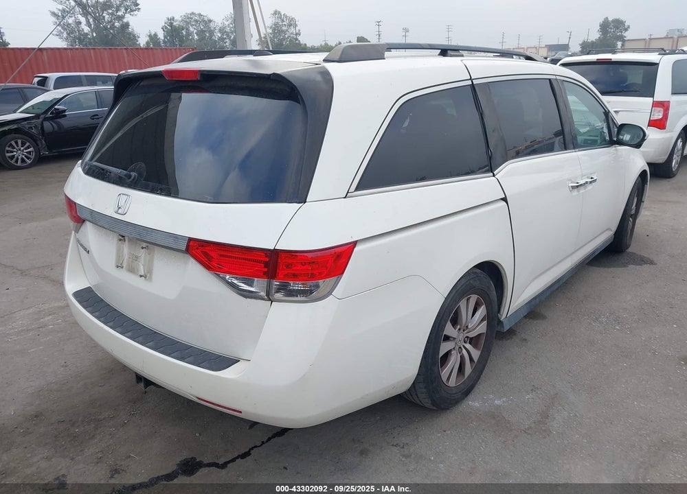 2016 HONDA ODYSSEY EX-L VIN: 5FNRL5H61GB127808