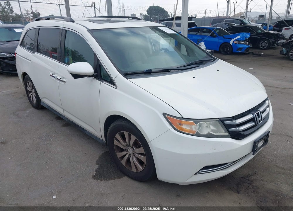 2016 HONDA ODYSSEY EX-L VIN: 5FNRL5H61GB127808