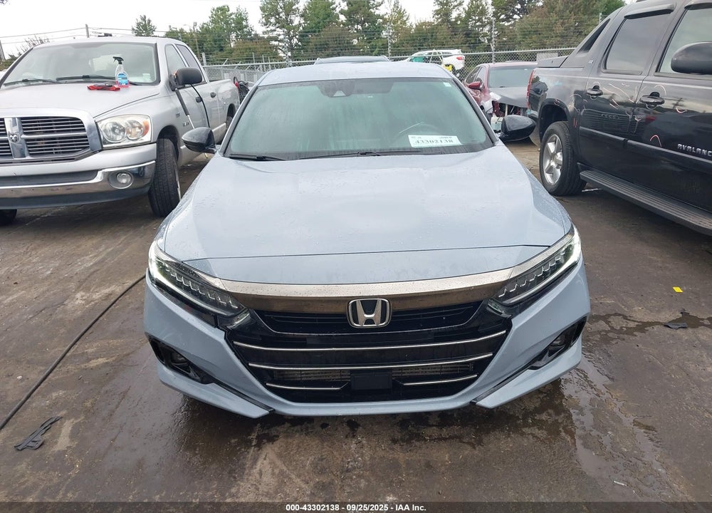 2021 HONDA ACCORD SPORT VIN: 1HGCV1F3XMA111047