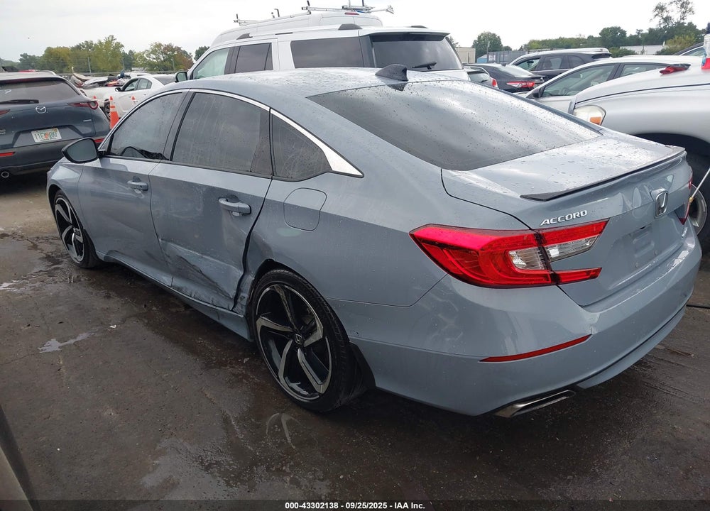 2021 HONDA ACCORD SPORT VIN: 1HGCV1F3XMA111047