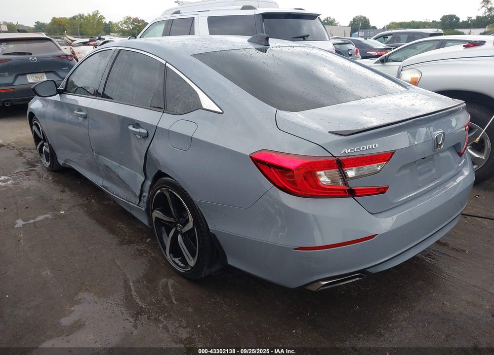2021 HONDA ACCORD SPORT VIN: 1HGCV1F3XMA111047