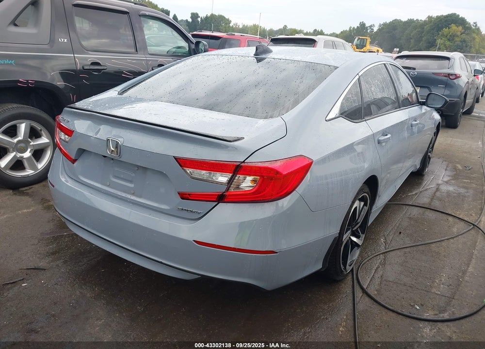 2021 HONDA ACCORD SPORT VIN: 1HGCV1F3XMA111047