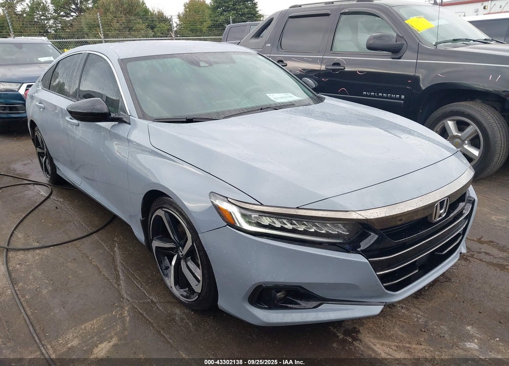 2021 HONDA ACCORD SPORT VIN: 1HGCV1F3XMA111047