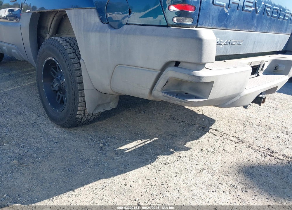 2005 CHEVROLET AVALANCHE 1500 Z71 VIN: 3GNEK12Z25G191982