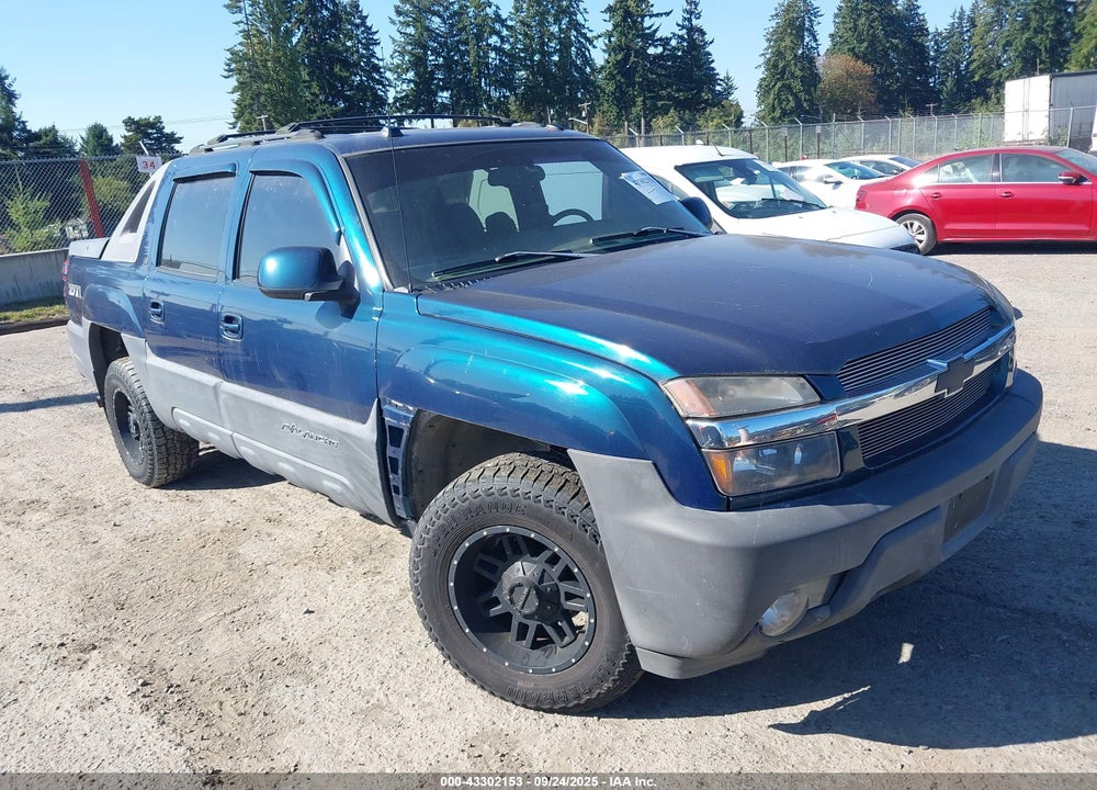 2005 CHEVROLET AVALANCHE 1500 Z71 VIN: 3GNEK12Z25G191982