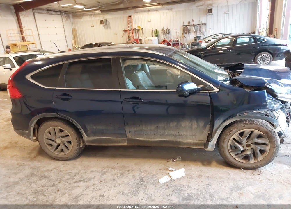 2015 HONDA CR-V EX-L VIN: 5J6RM4H7XFL040608