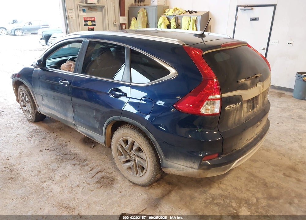 2015 HONDA CR-V EX-L VIN: 5J6RM4H7XFL040608