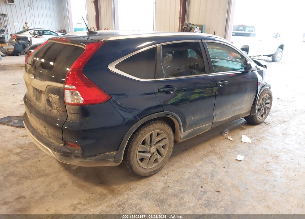 2015 HONDA CR-V EX-L VIN: 5J6RM4H7XFL040608