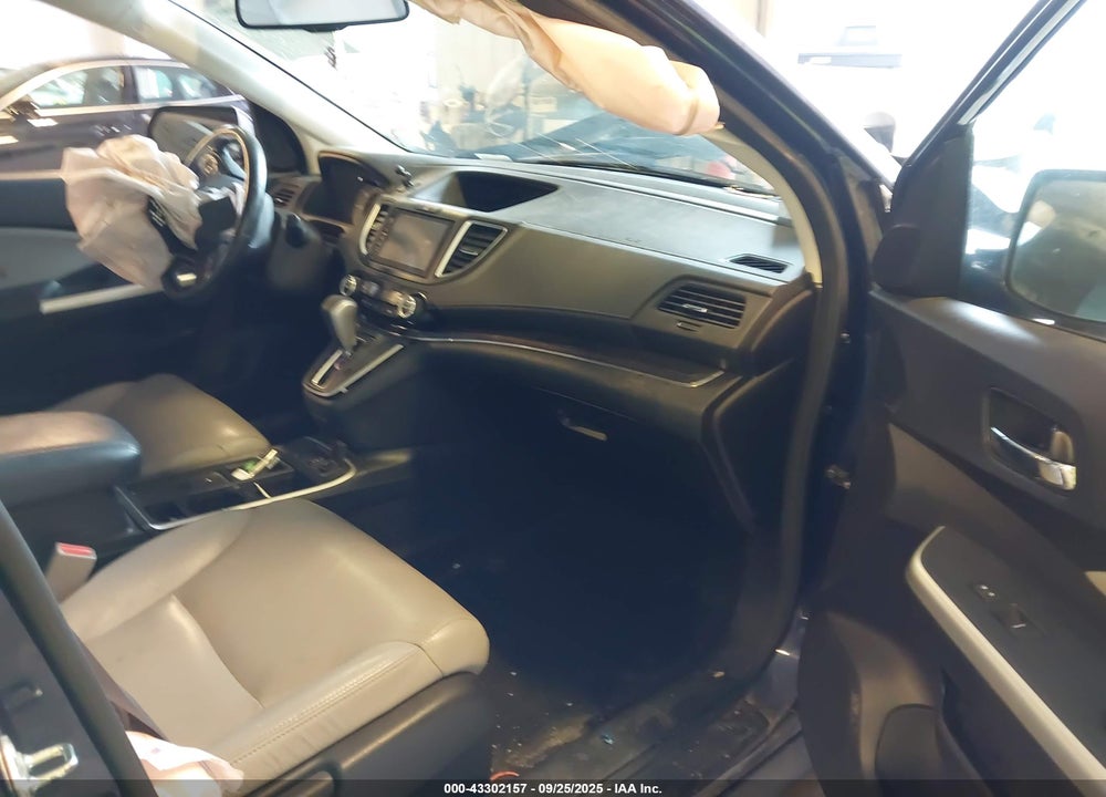 2015 HONDA CR-V EX-L VIN: 5J6RM4H7XFL040608