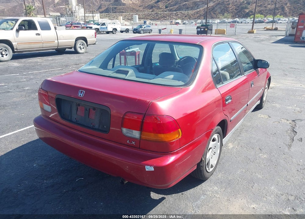 1997 HONDA CIVIC LX VIN: 1HGEJ6678VL021972