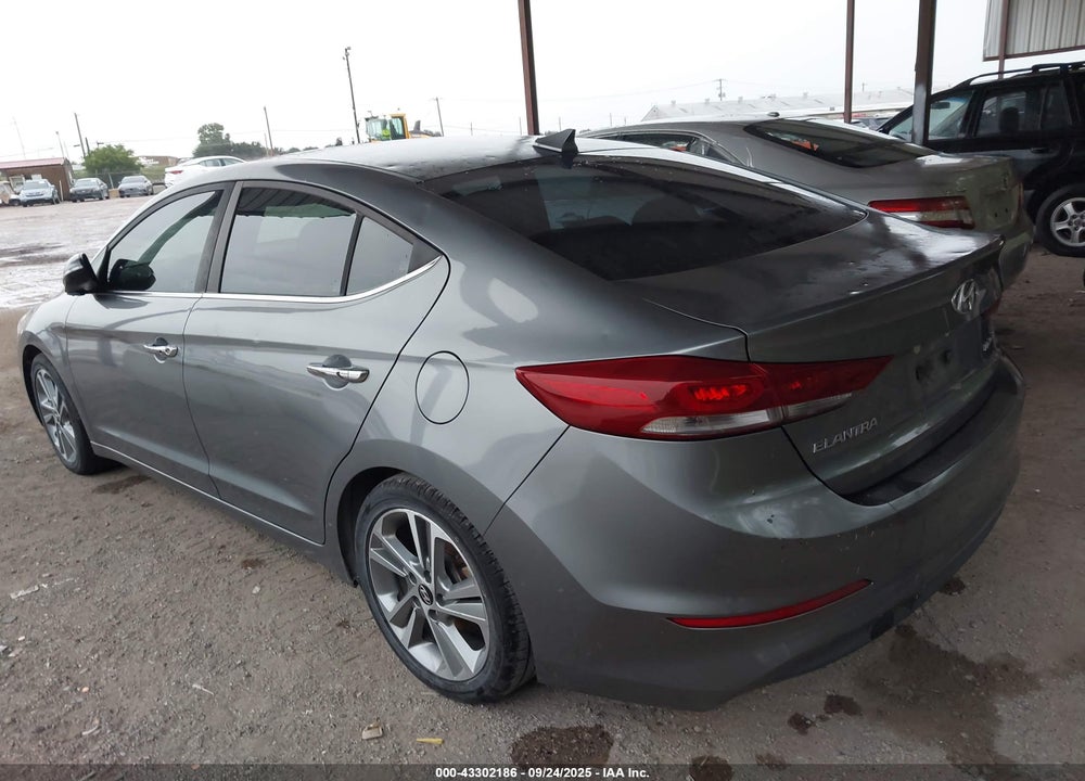 2017 HYUNDAI ELANTRA LIMITED VIN: KMHD84LF9HU285475