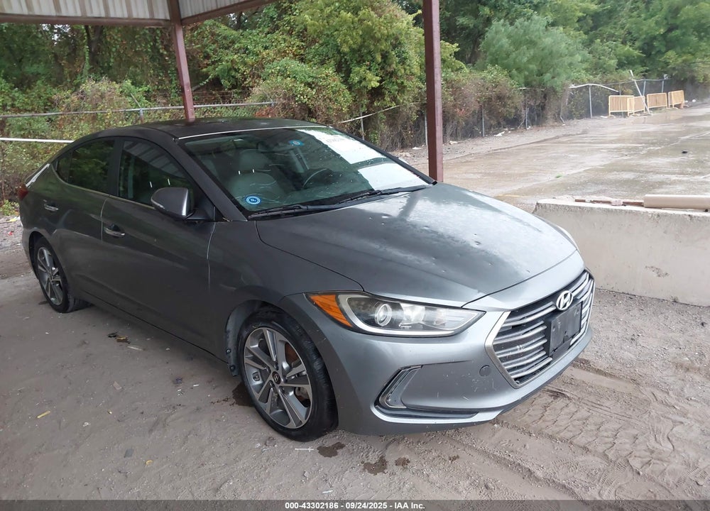 2017 HYUNDAI ELANTRA LIMITED VIN: KMHD84LF9HU285475