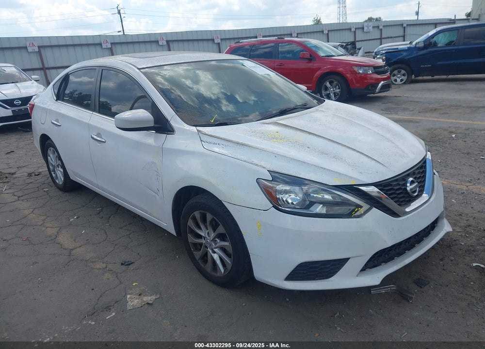 2017 NISSAN SENTRA SV VIN: 3N1AB7AP6HY243237