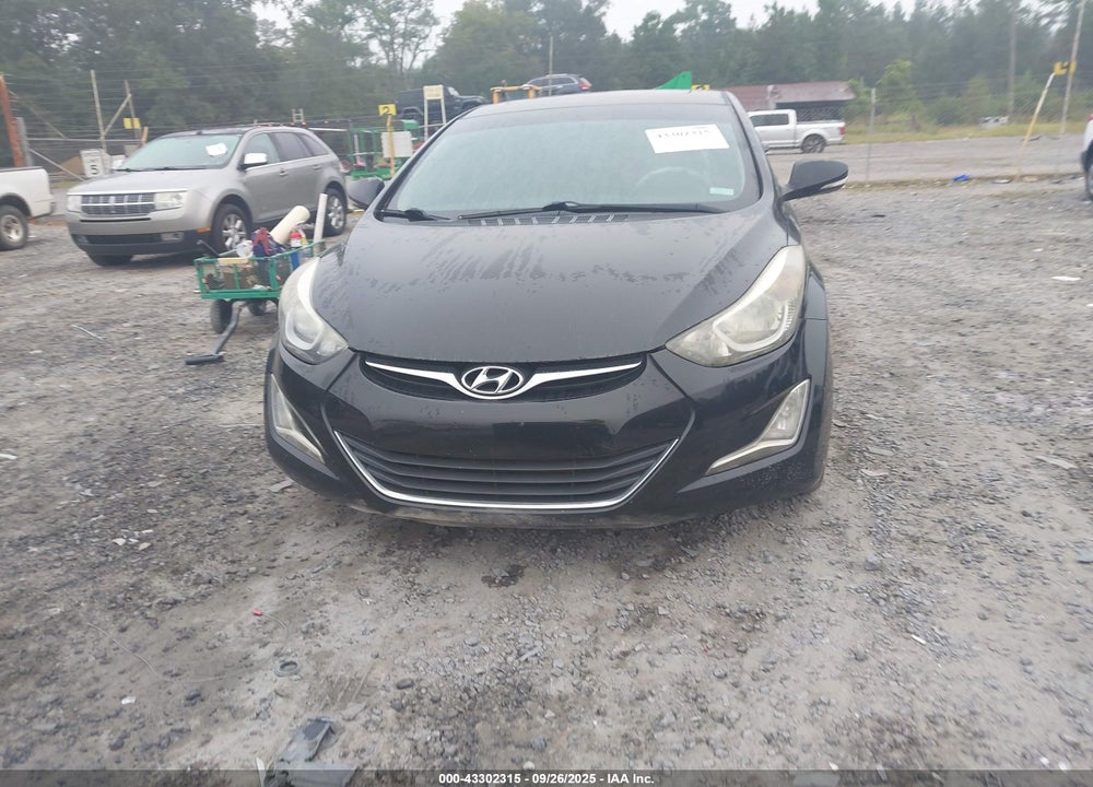 2016 HYUNDAI ELANTRA VIN: 5NPDH4AE9GH731874