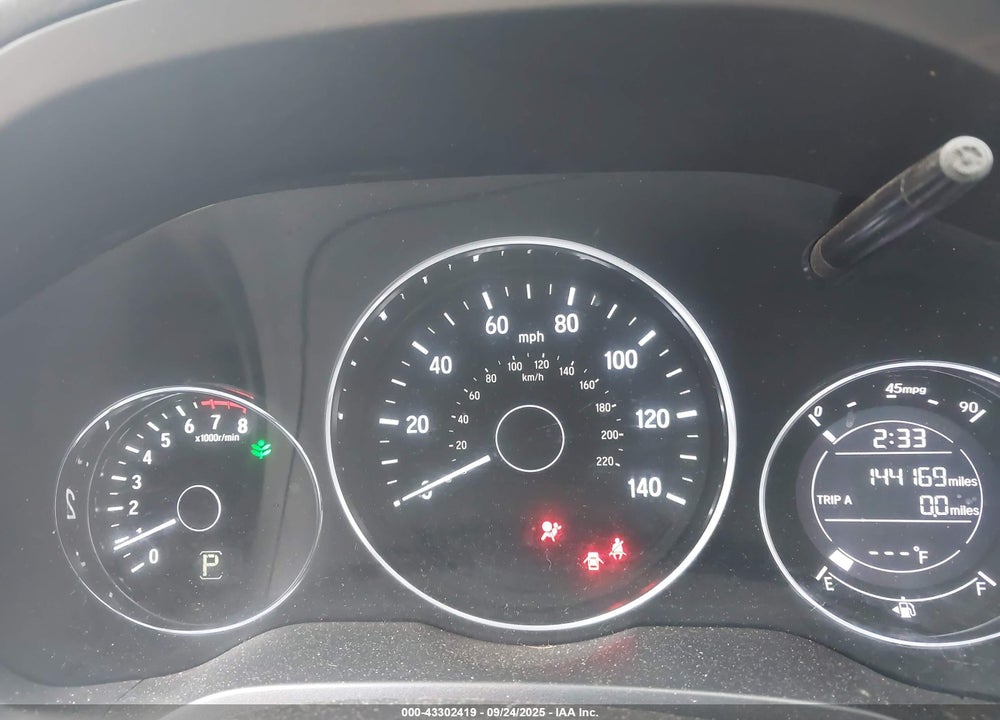 2017 HONDA HR-V EX-L VIN: 3CZRU6H73HM705782