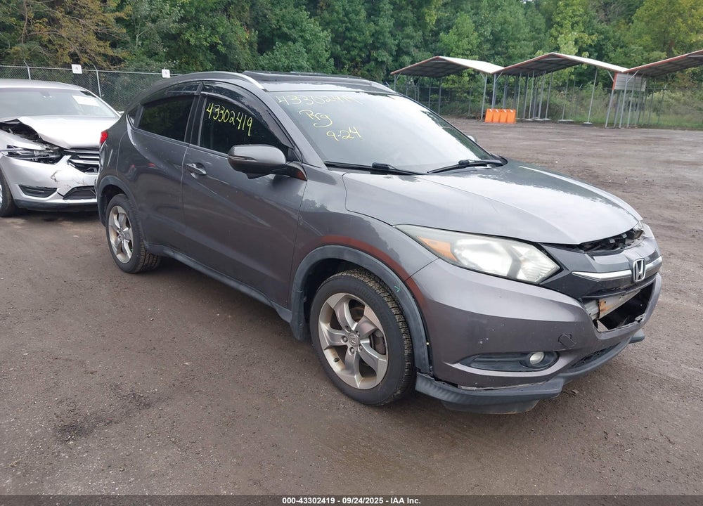 2017 HONDA HR-V EX-L VIN: 3CZRU6H73HM705782