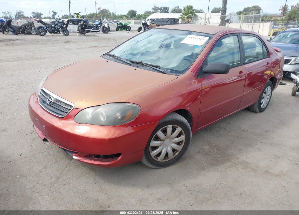 2005 TOYOTA COROLLA LE VIN: 1NXBR32E55Z424519