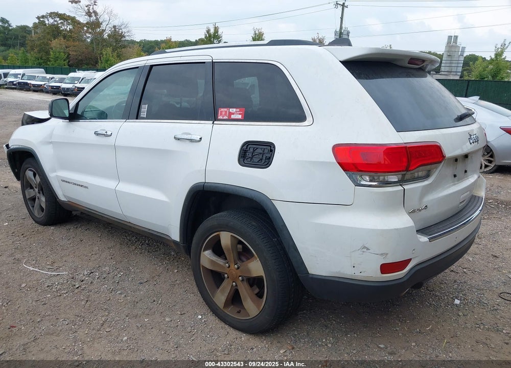 2014 JEEP GRAND CHEROKEE LIMITED VIN: 1C4RJFBG2EC304812