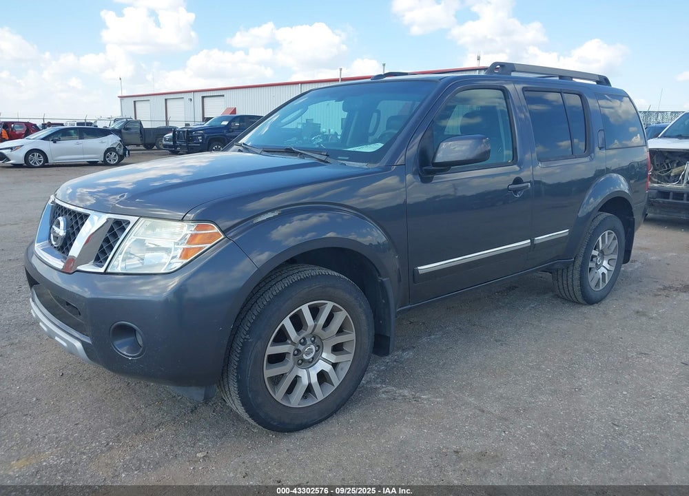 2011 NISSAN PATHFINDER S/LE/SE VIN: 5N1AR1NB0BC617762