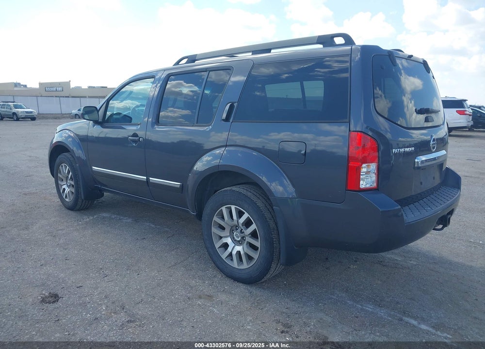 2011 NISSAN PATHFINDER S/LE/SE VIN: 5N1AR1NB0BC617762