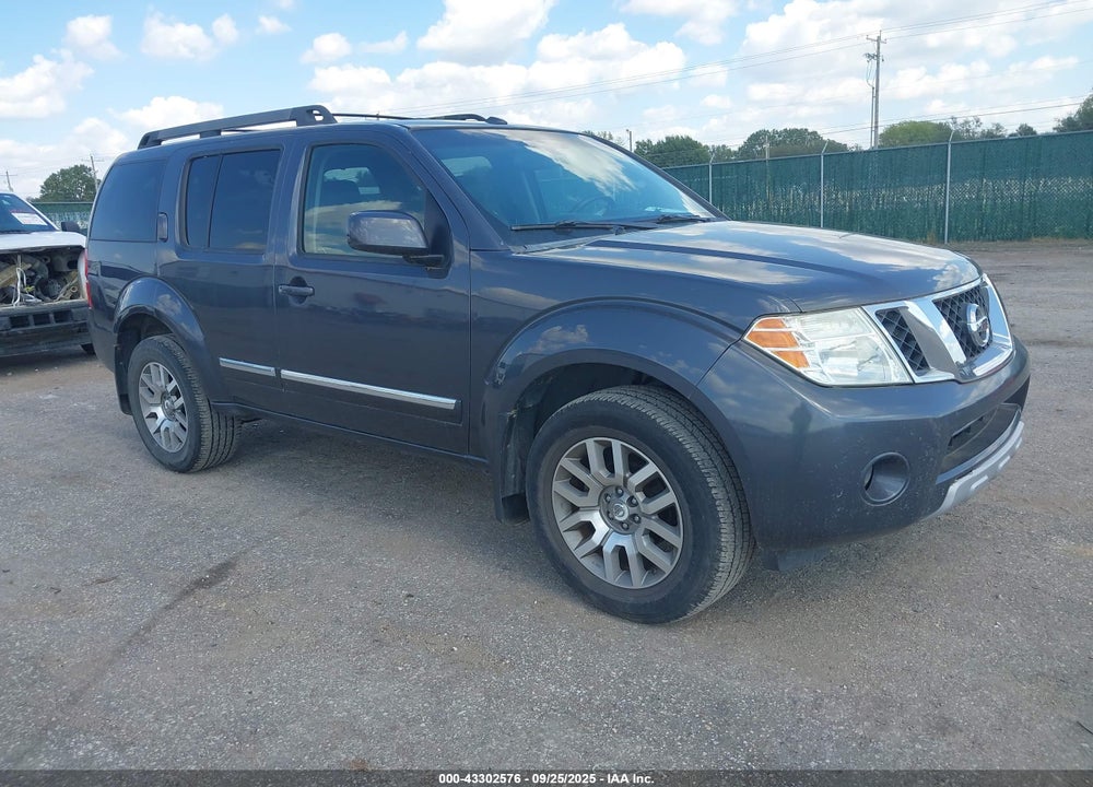 2011 NISSAN PATHFINDER S/LE/SE VIN: 5N1AR1NB0BC617762