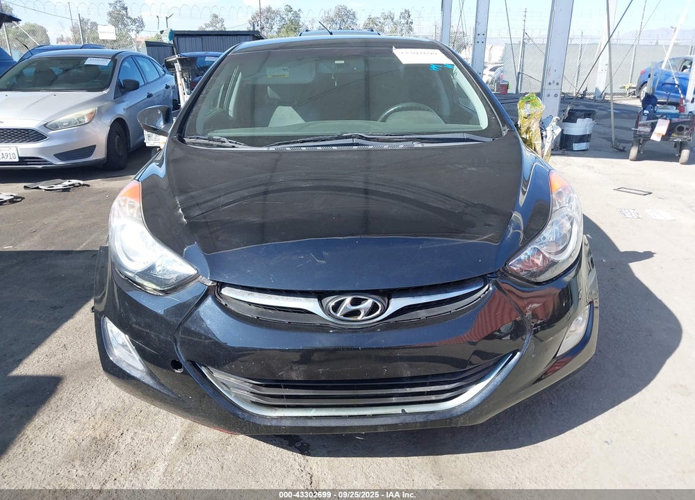 2012 HYUNDAI ELANTRA VIN: KMHDH4AE0CU283231