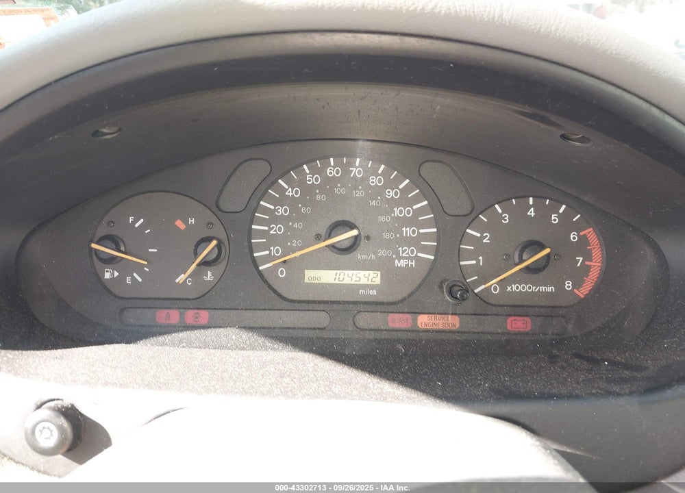 2001 MITSUBISHI GALANT ES VIN: 4A3AA46G31E111012