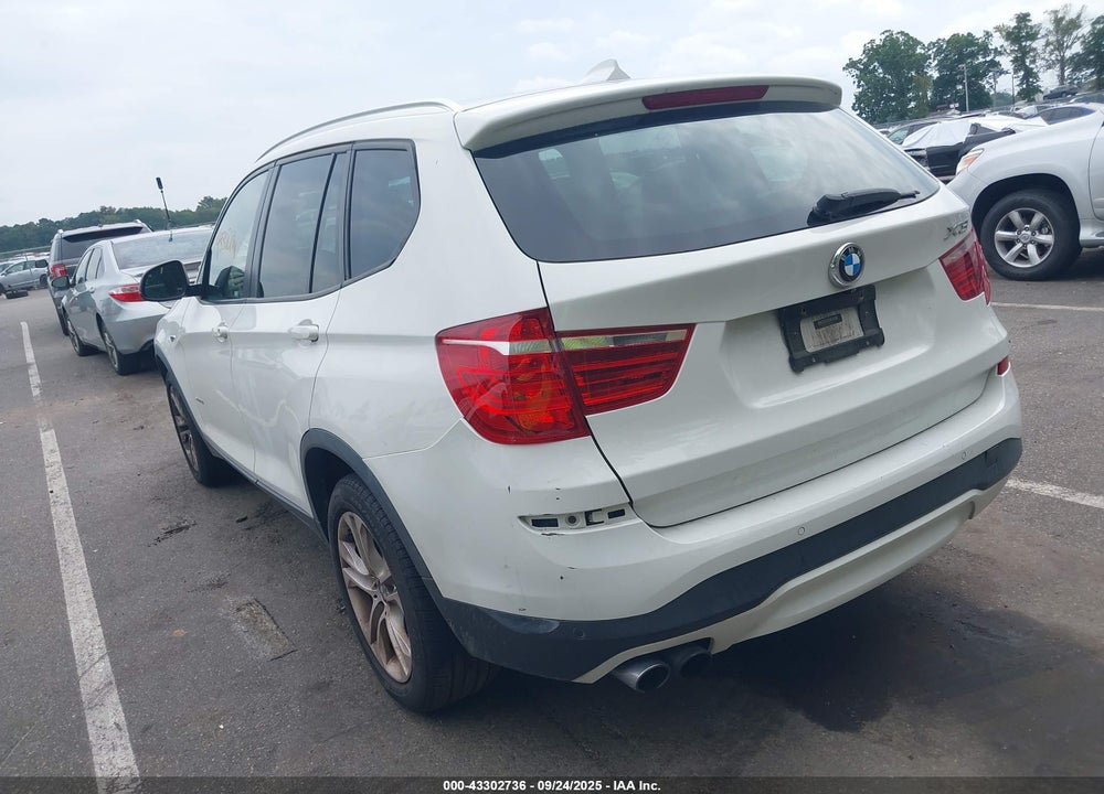 2017 BMW X3 XDRIVE35I VIN: 5UXWX7C58H0U42024